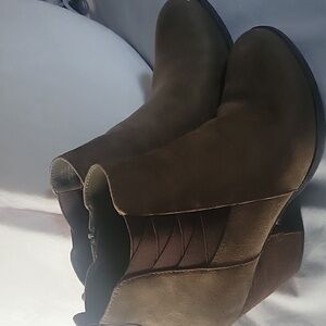Mix No 6 SUEDE FEEL VINCEE WESTERN STYLE BOOTIES